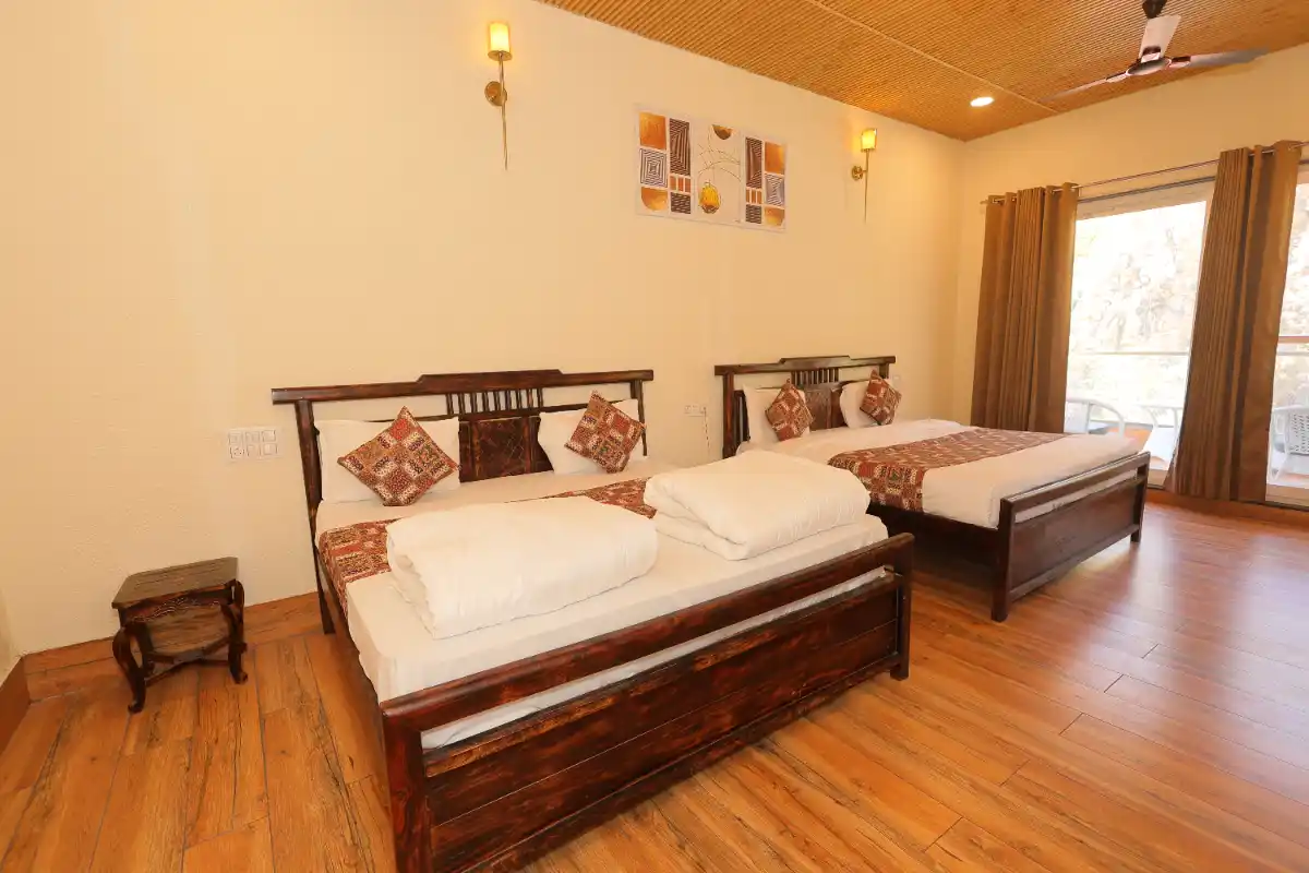 Family Cottage at Nirvana River Resort Rishikesh - AC family cottage