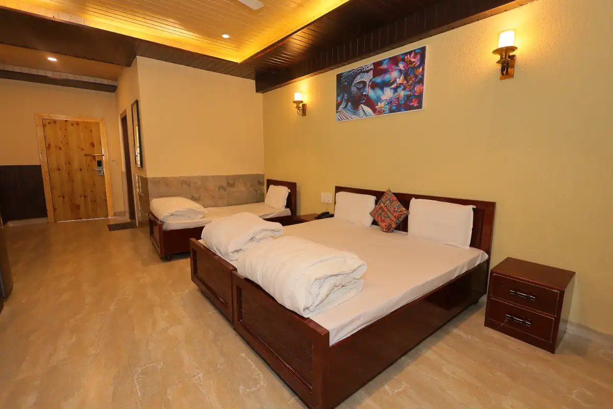 Premium Room at Nirvana River Resort Rishikesh - AC luxury room