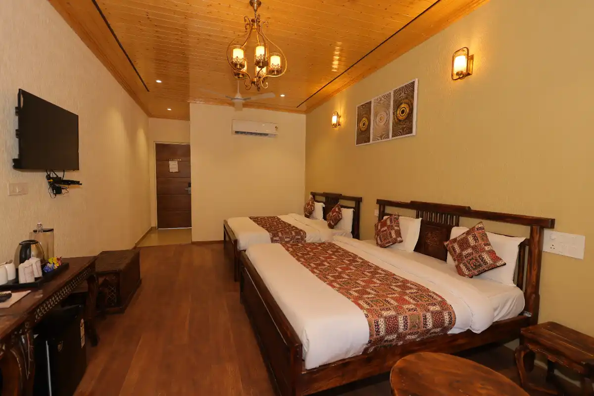 Royal Cottage at Nirvana River Resort Rishikesh - AC river view cottage